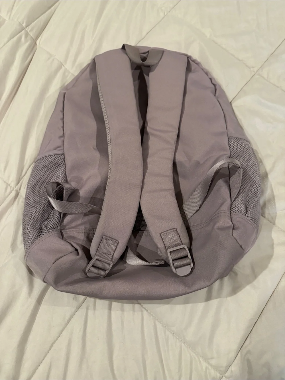 PINK Victoria's Secret Lavender Canvas Backpack